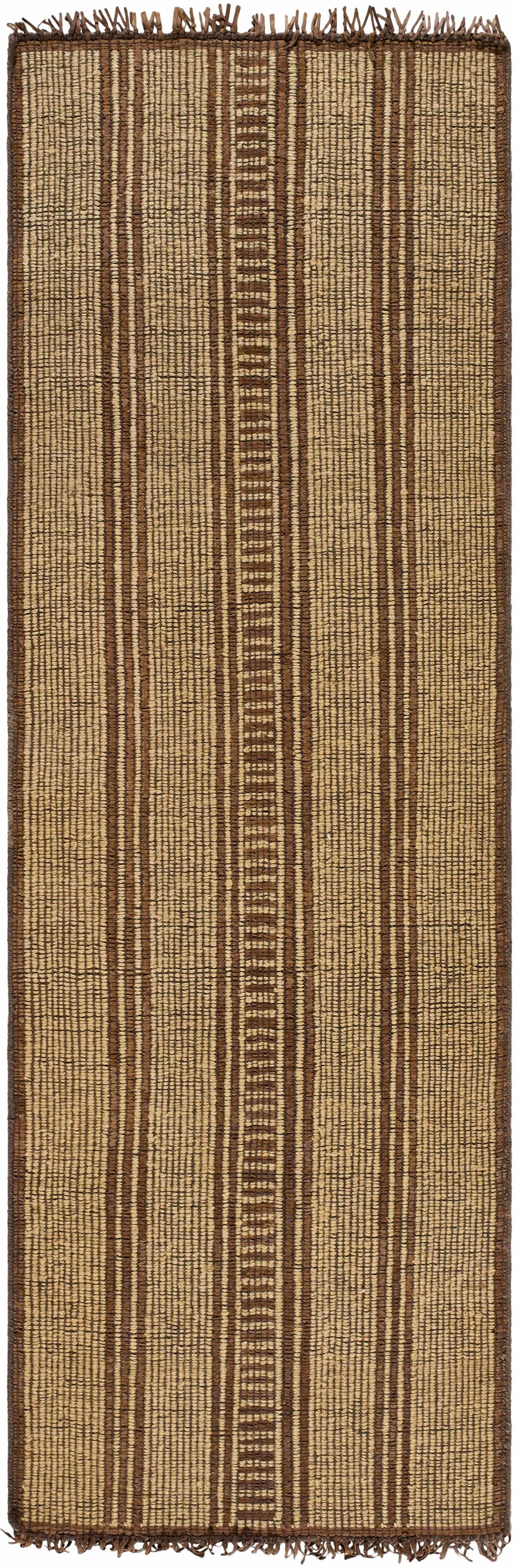 Gita Jute & Leather Rug