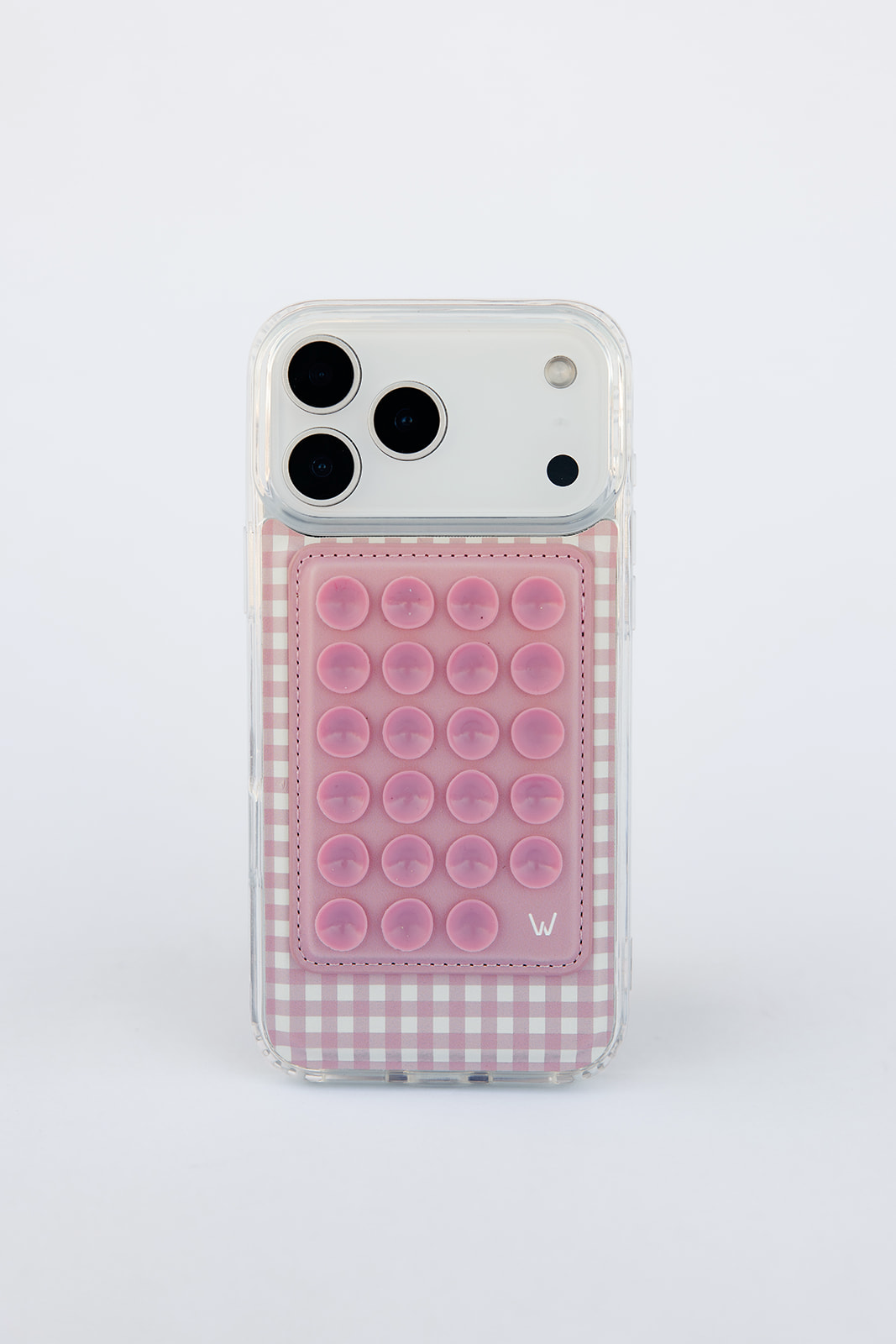 Blushing Gingham Magnetic Case