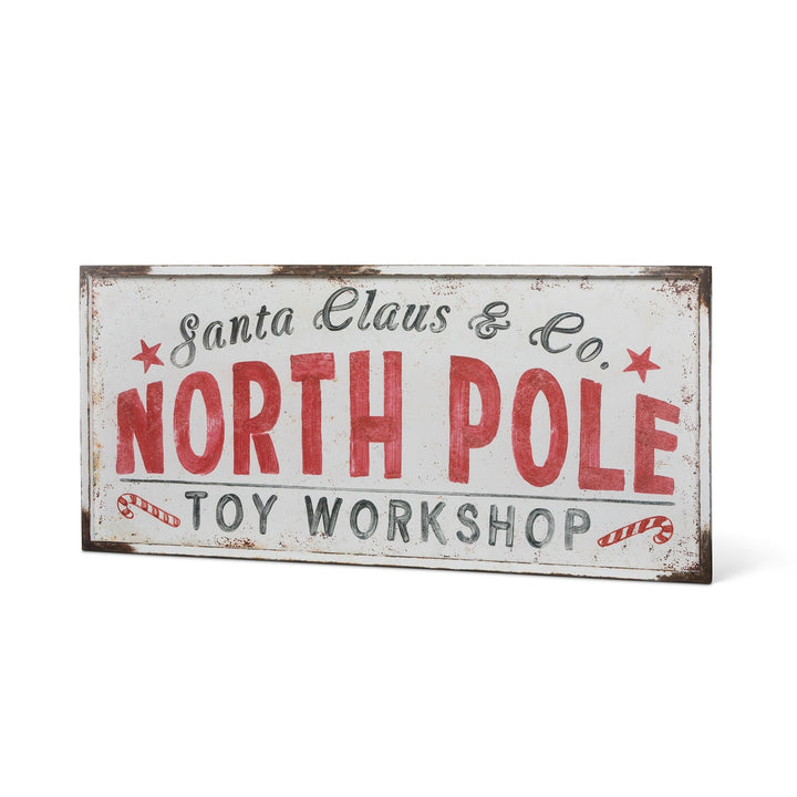 North Pole Framed Wall Décor