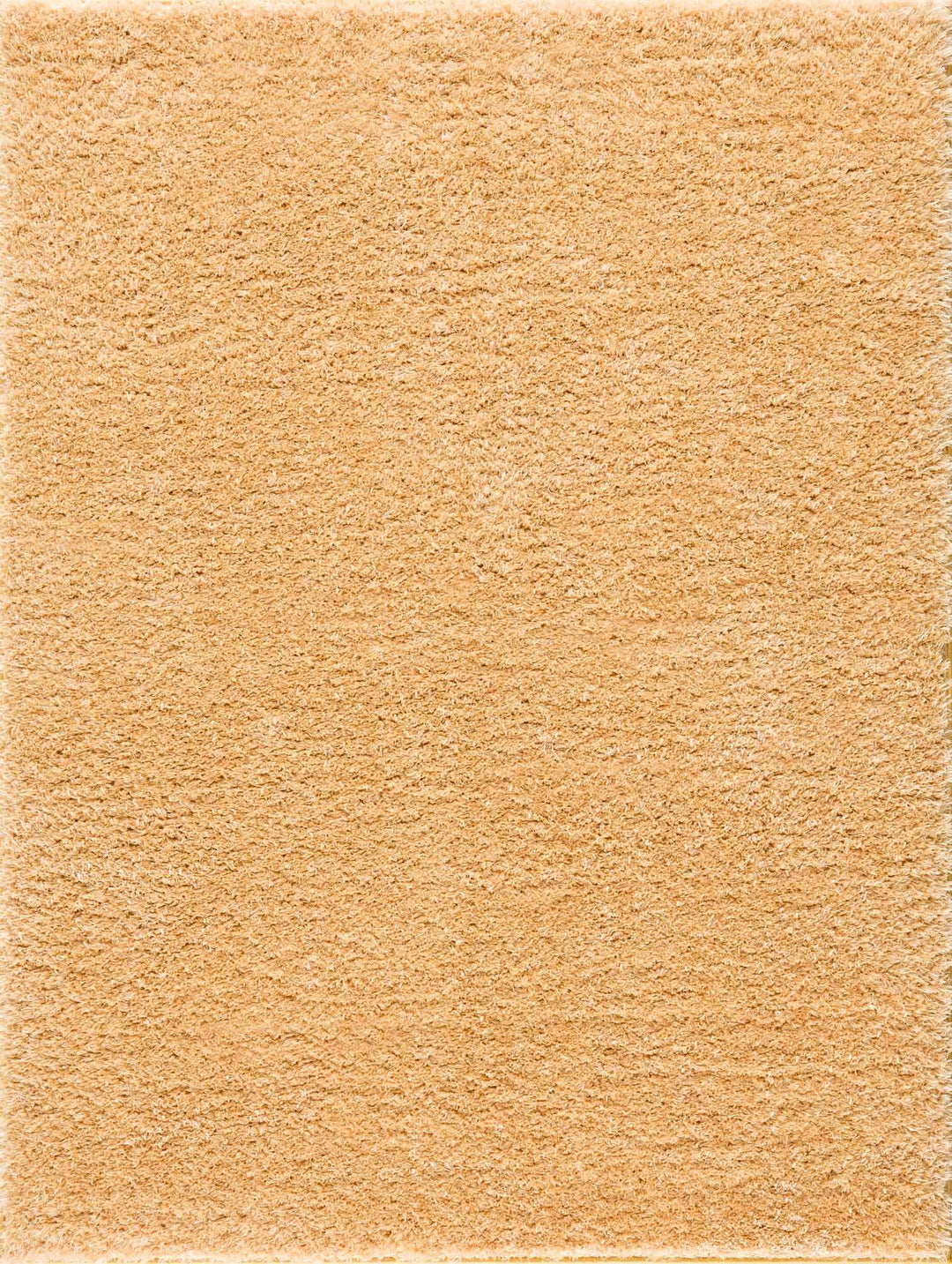 Faina Gold Yellow Washable Shag Rug