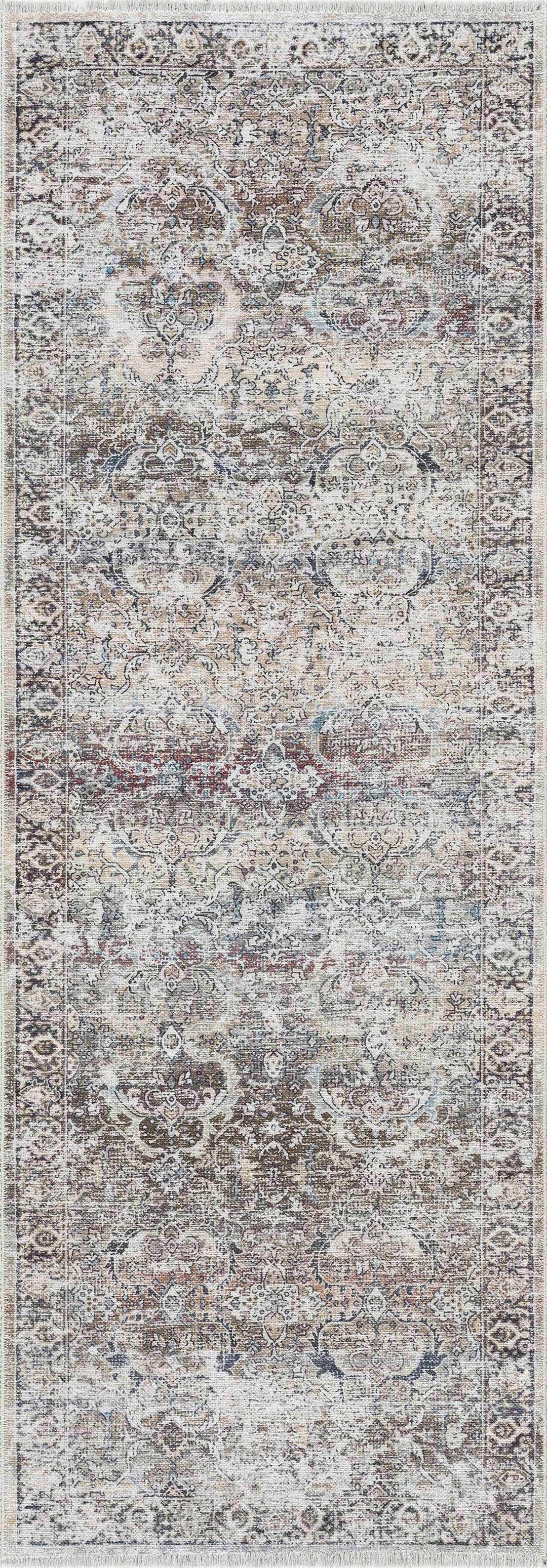 Olive Holi-2304 Washable Area Rug