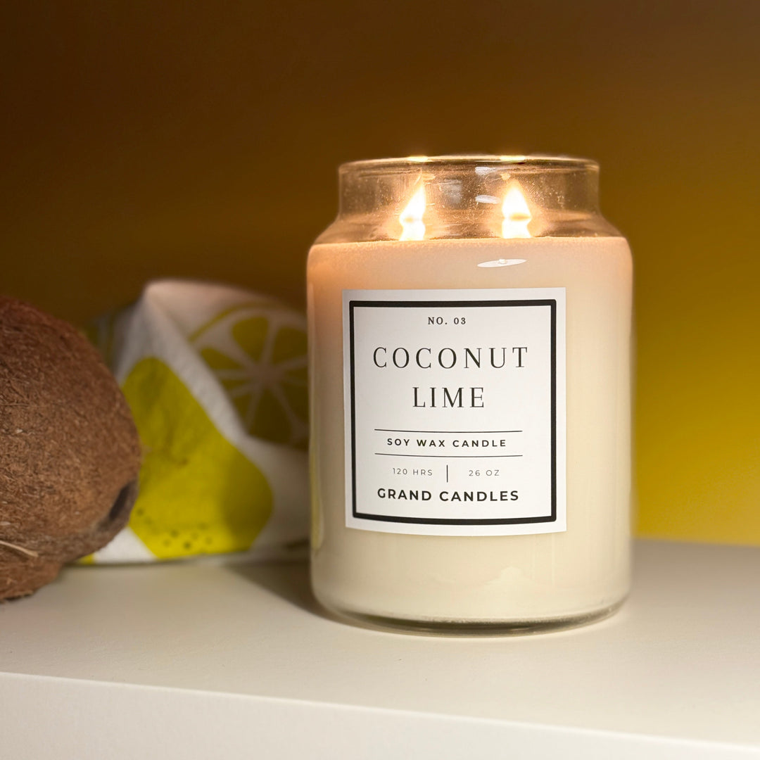 Coconut Lime Soy Candle