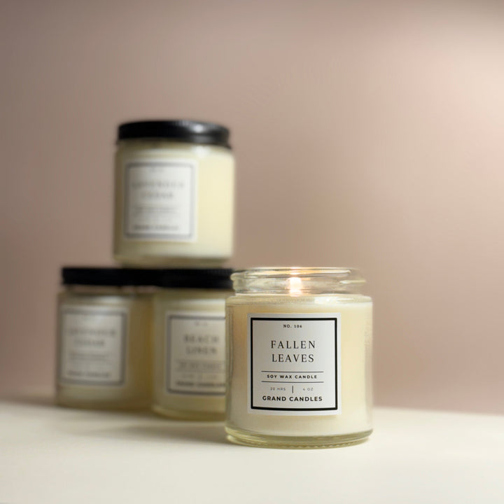 Fallen Leaves Candle