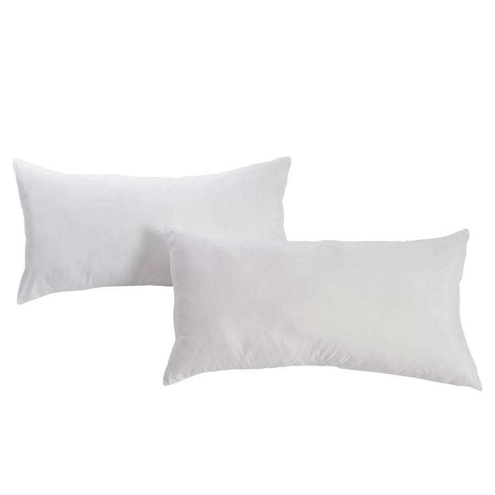 Set of 2 -King size Bed Pillow with Plush Polyester Fill and 2
