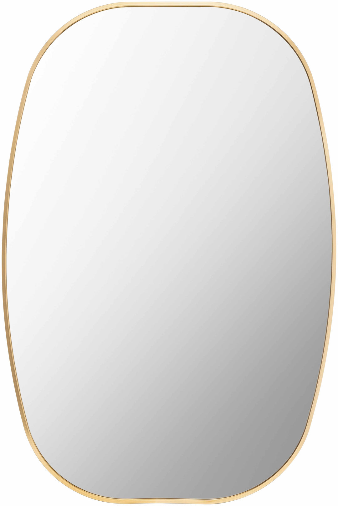 Gold-framed mirror on a white background

Kopparberg Gold Frame Round Mirror
