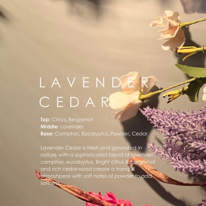 Lavender Cedar Reed Diffuser