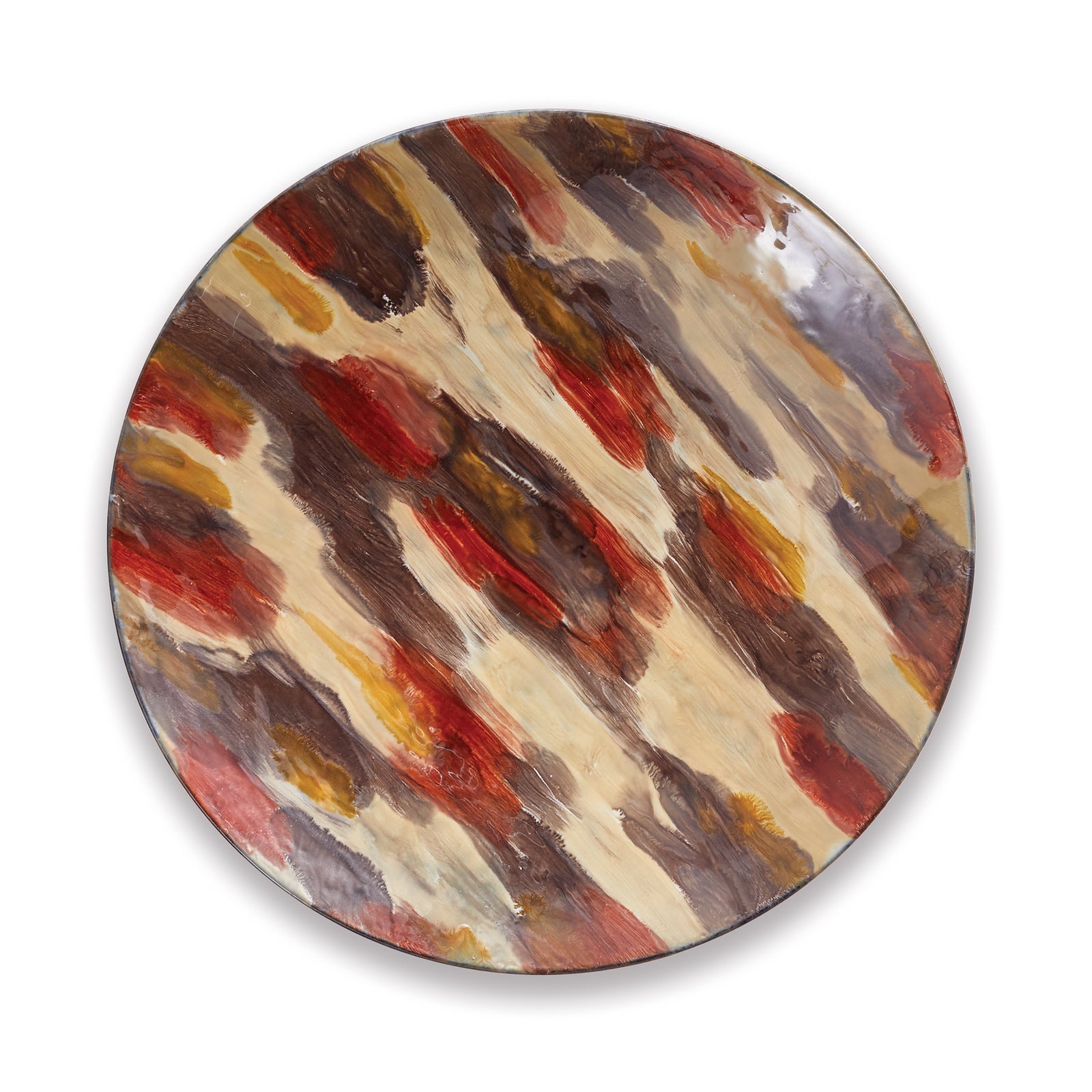 CARNELIAN DECORATIVE PLATE