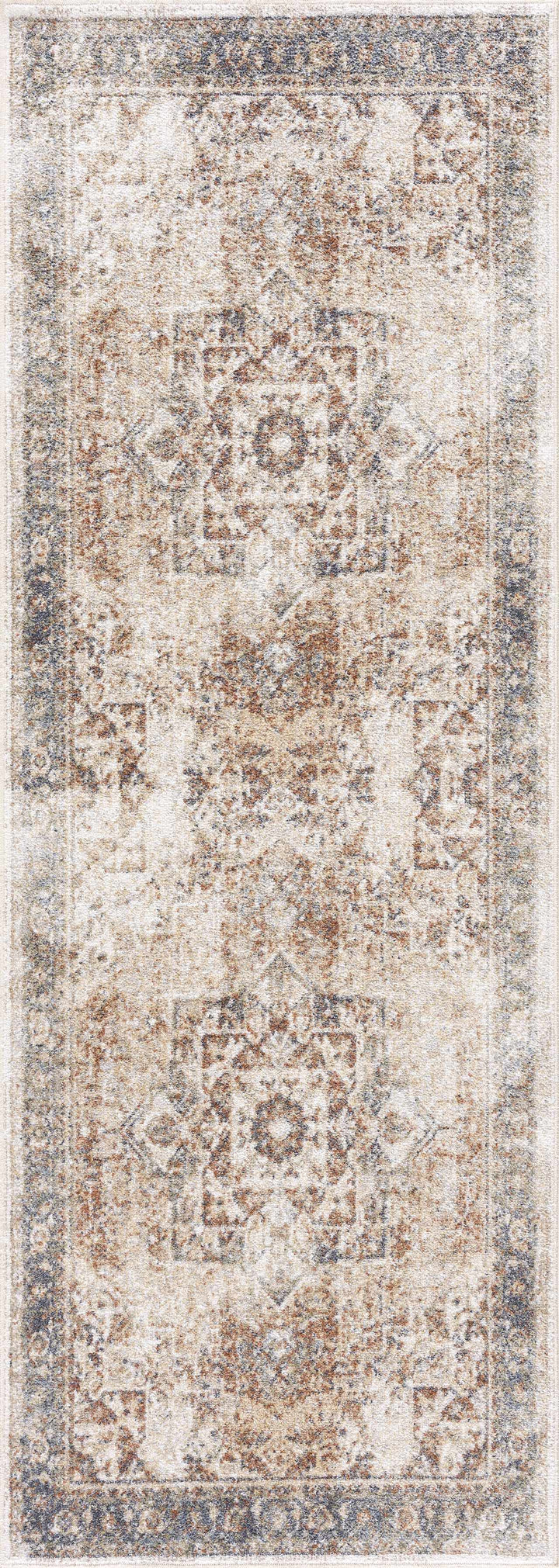 Heritage Style Flat Pile Washable Rug