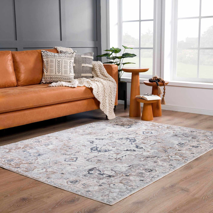 Dobry Flat Pile Washable Rug
