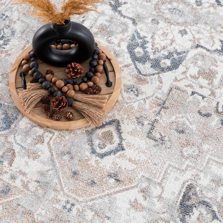 Dobry Flat Pile Washable Rug