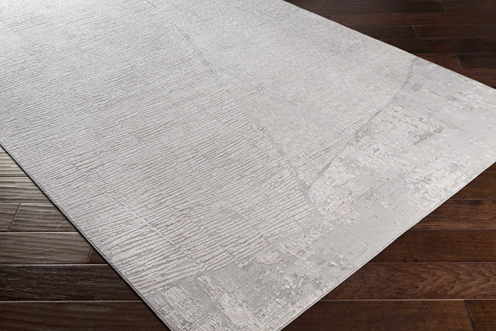 Gray textured rug on a wooden floor

Leeco Textured Luxe Rug