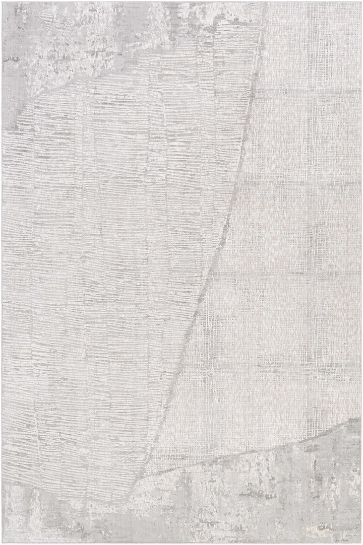 Abstract art piece with wavy lines on a textured gray background

Leeco Textured Luxe Rug