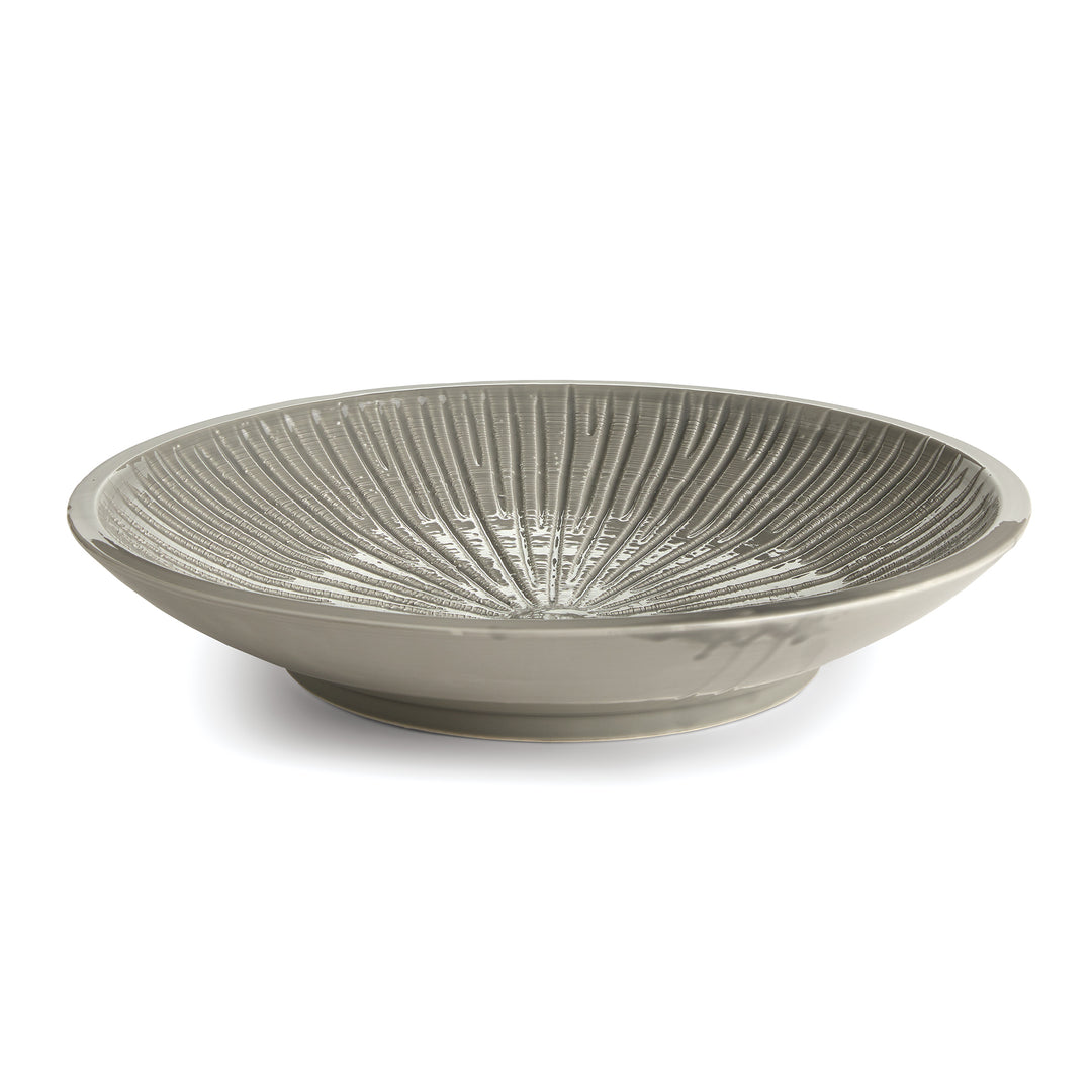 GRAFFIO DECORATIVE BOWL - Gray