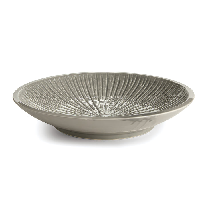 GRAFFIO DECORATIVE BOWL - Gray