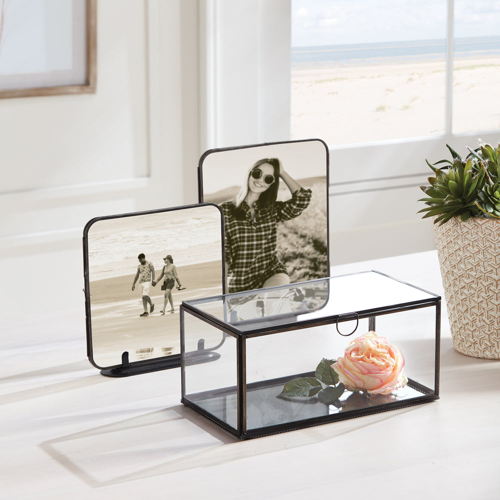 ARWEN RECTANGULAR DISPLAY BOX - Black