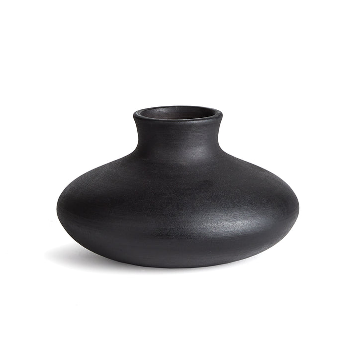 FIORELLA VASE SMALL - Textured Black