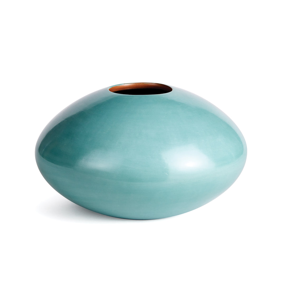 LUCELA VASE SHORT - Pastel Blue