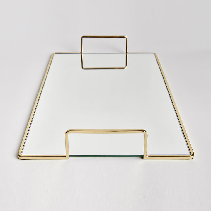 COVINA DECORATIVE TRAY LARGE - Gold