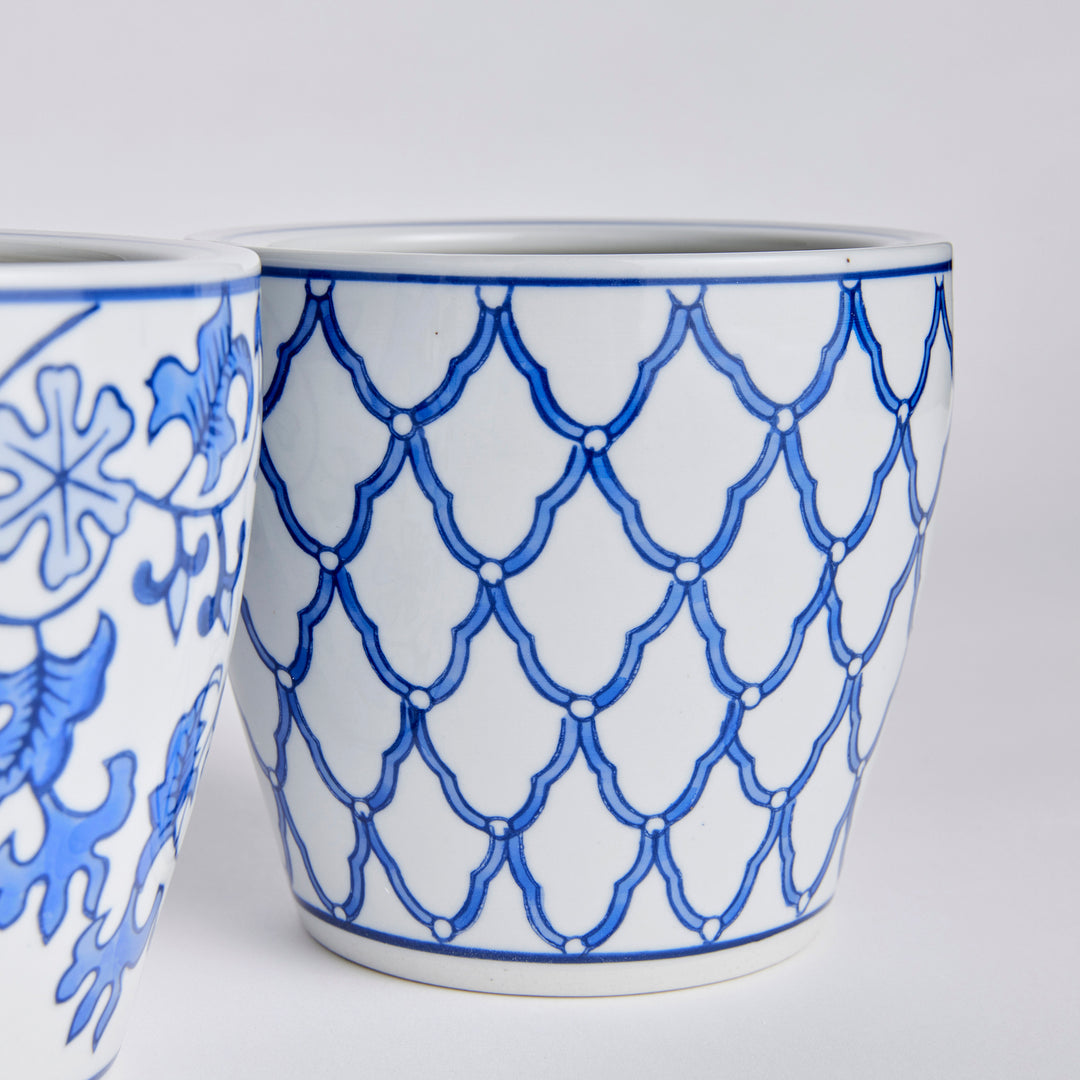 BARCLAY BUTERA DYNASTY MIDI POTS, SET OF 4