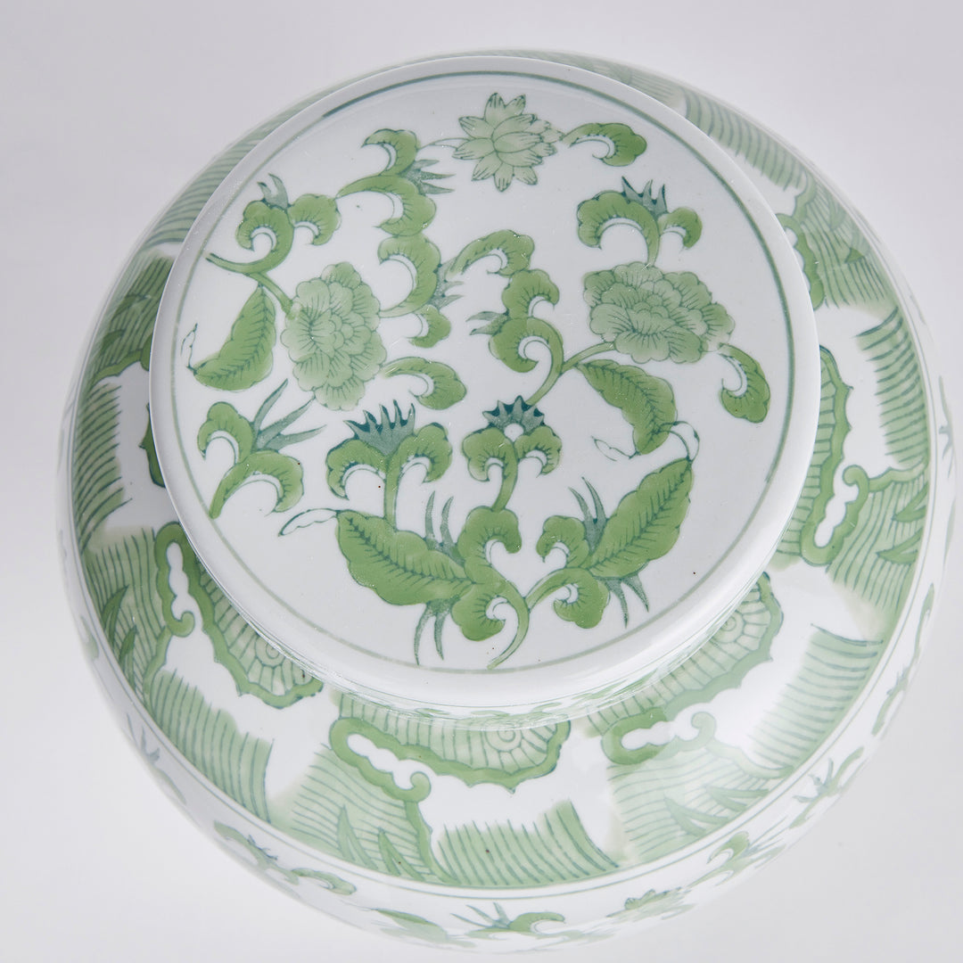 IMPERIAL BLOSSOM LIDDED JAR