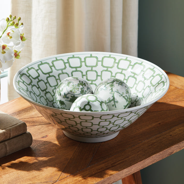 IMPERIAL LINK DECORATIVE BOWL