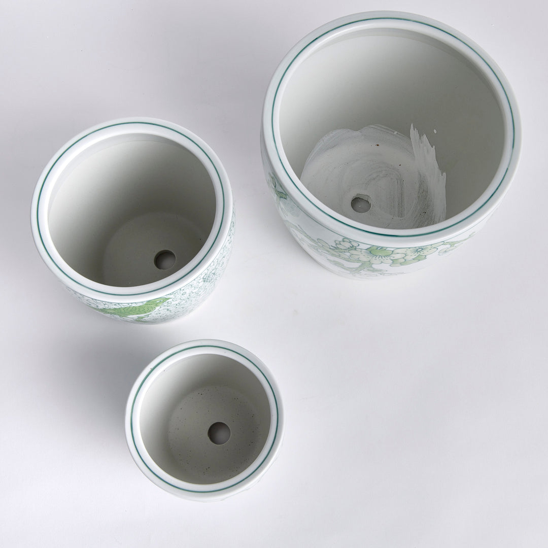 IMPERIAL FLOWER POTS, SET OF 3