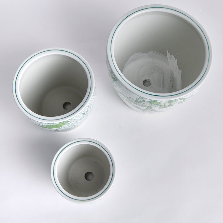 IMPERIAL FLOWER POTS, SET OF 3