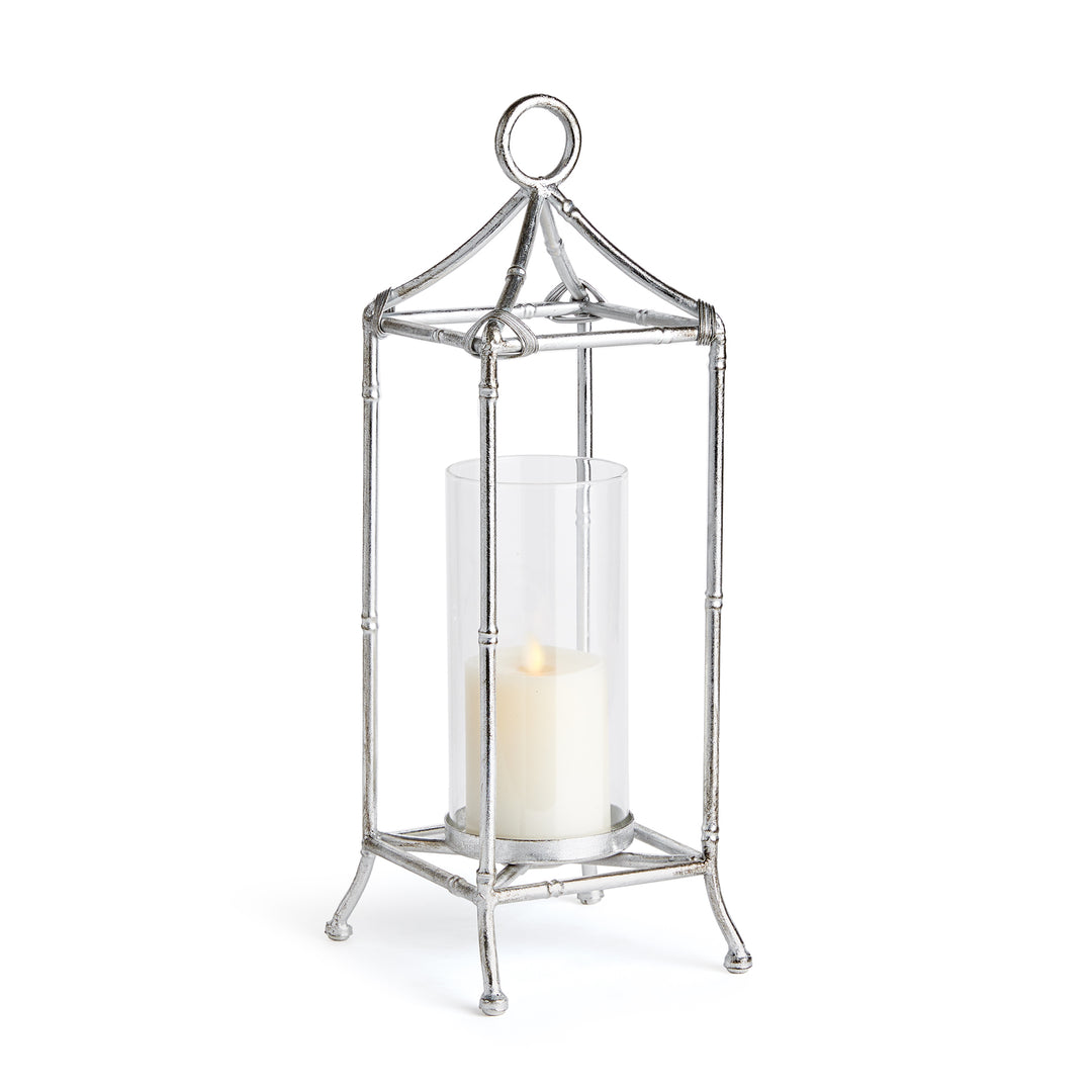 DAPHNE LANTERN SMALL - Antique Silver