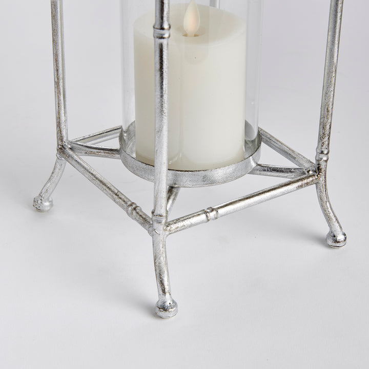 DAPHNE LANTERN SMALL - Antique Silver