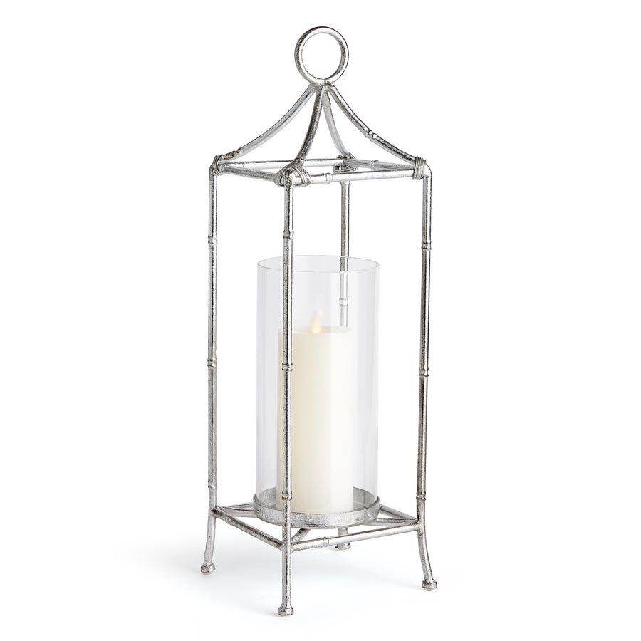 DAPHNE LANTERN LARGE - Antique Silver