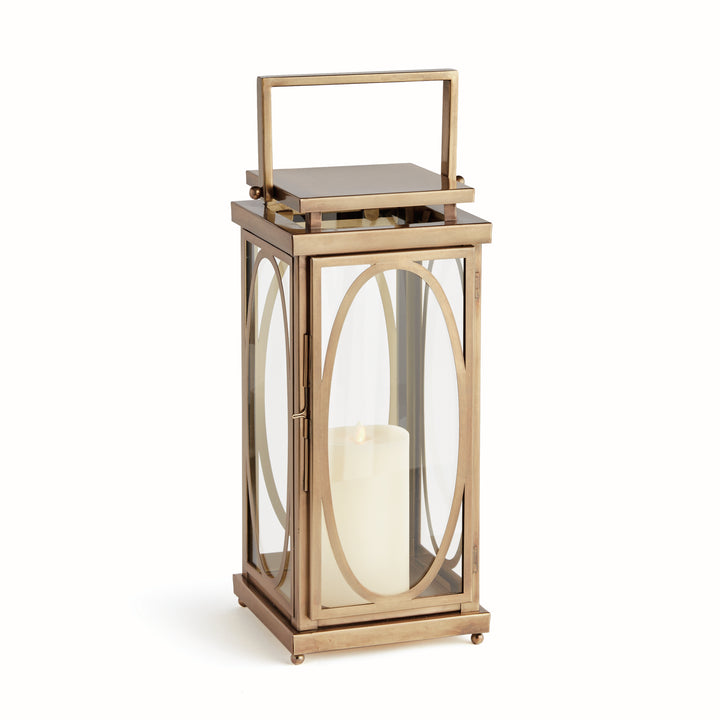 Jace Lantern Small, Brass