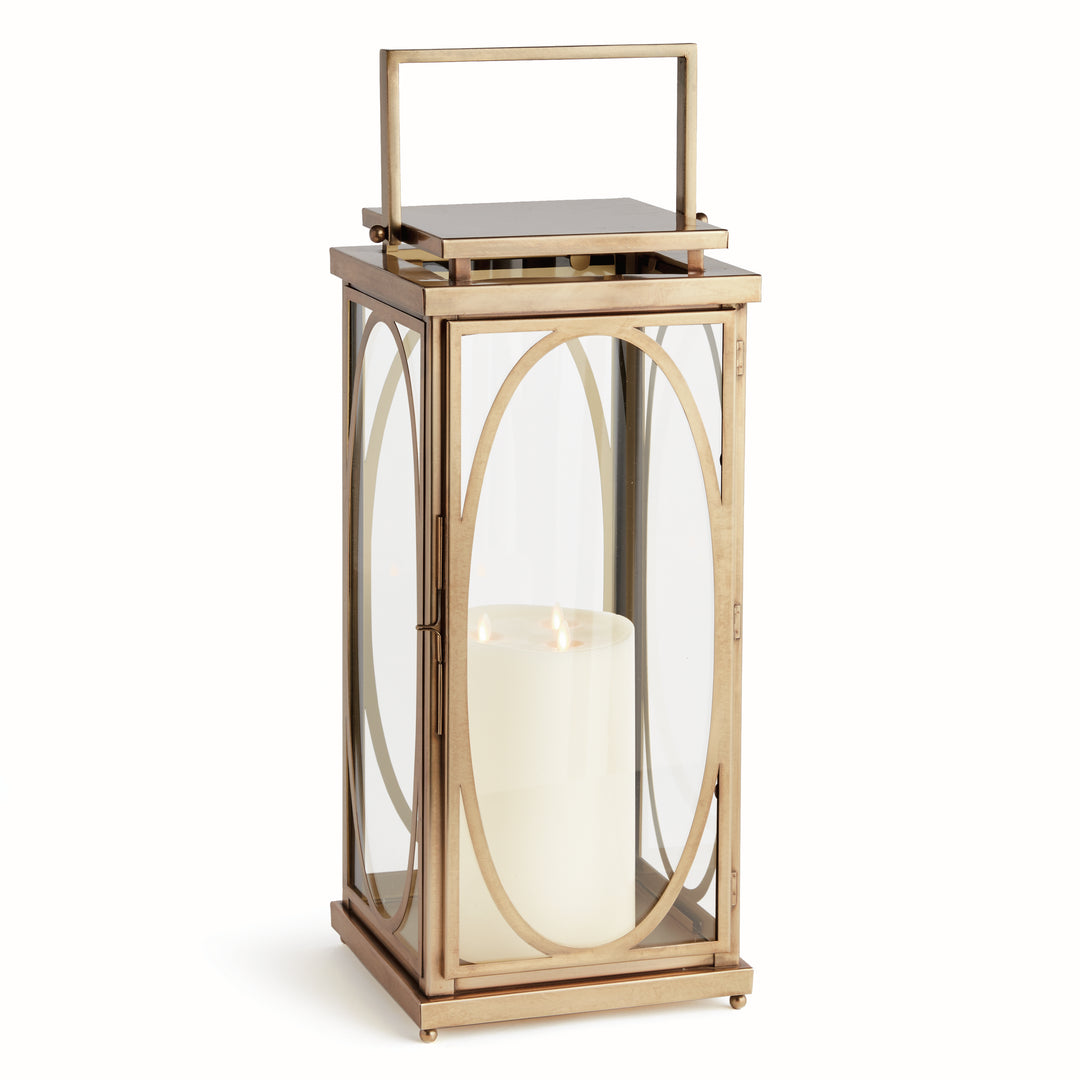 Jace Lantern Large, Brass