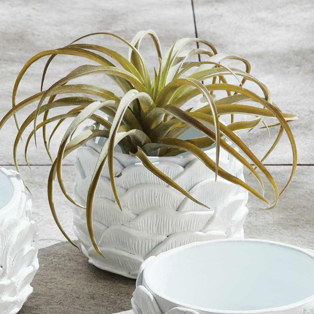 ASHIKA POT - White