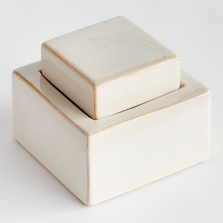 OPHELIA JAR SHORT - Cream