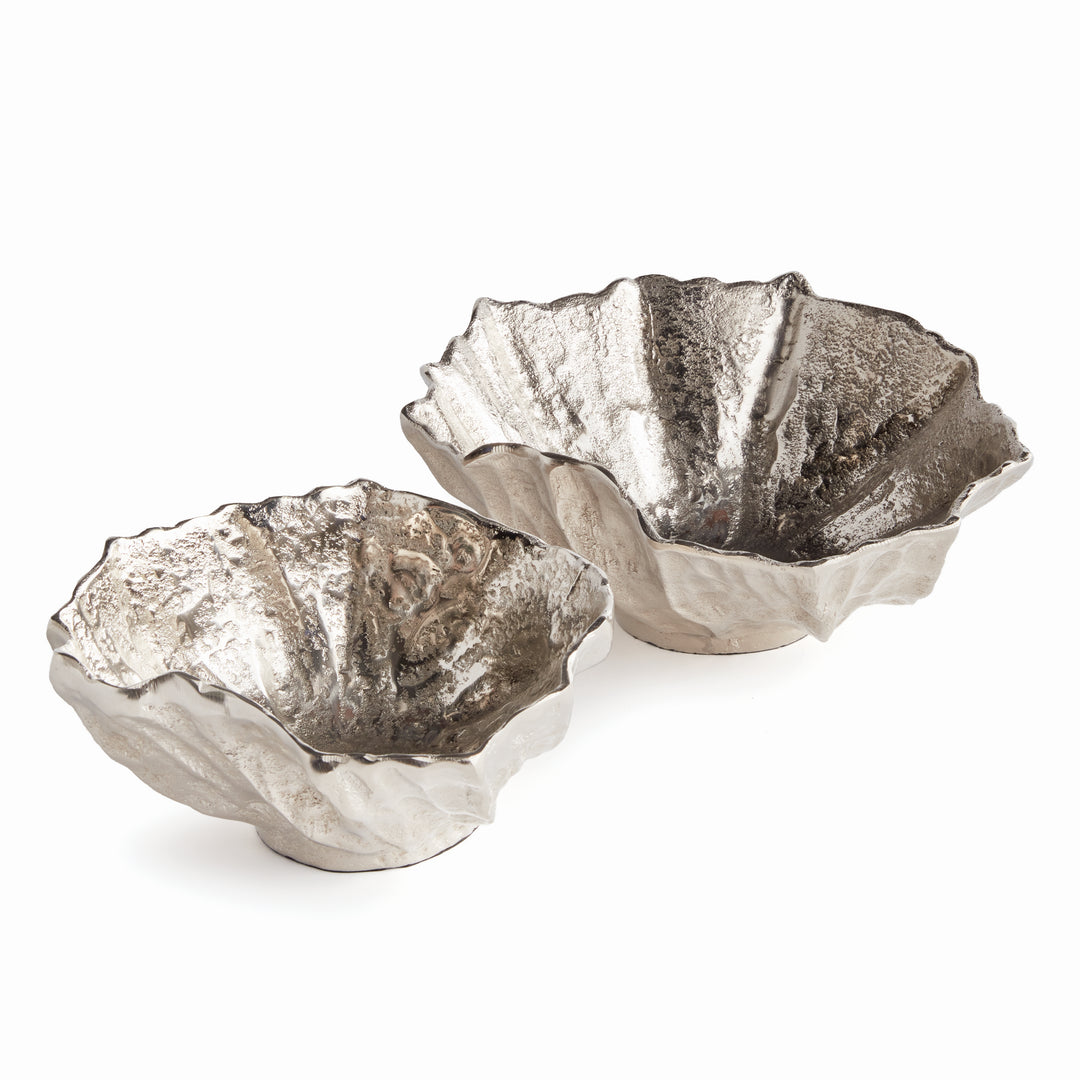 Ostra Decorative Bowls, Silver