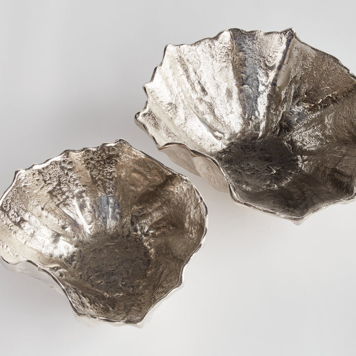 Ostra Decorative Bowls, Silver