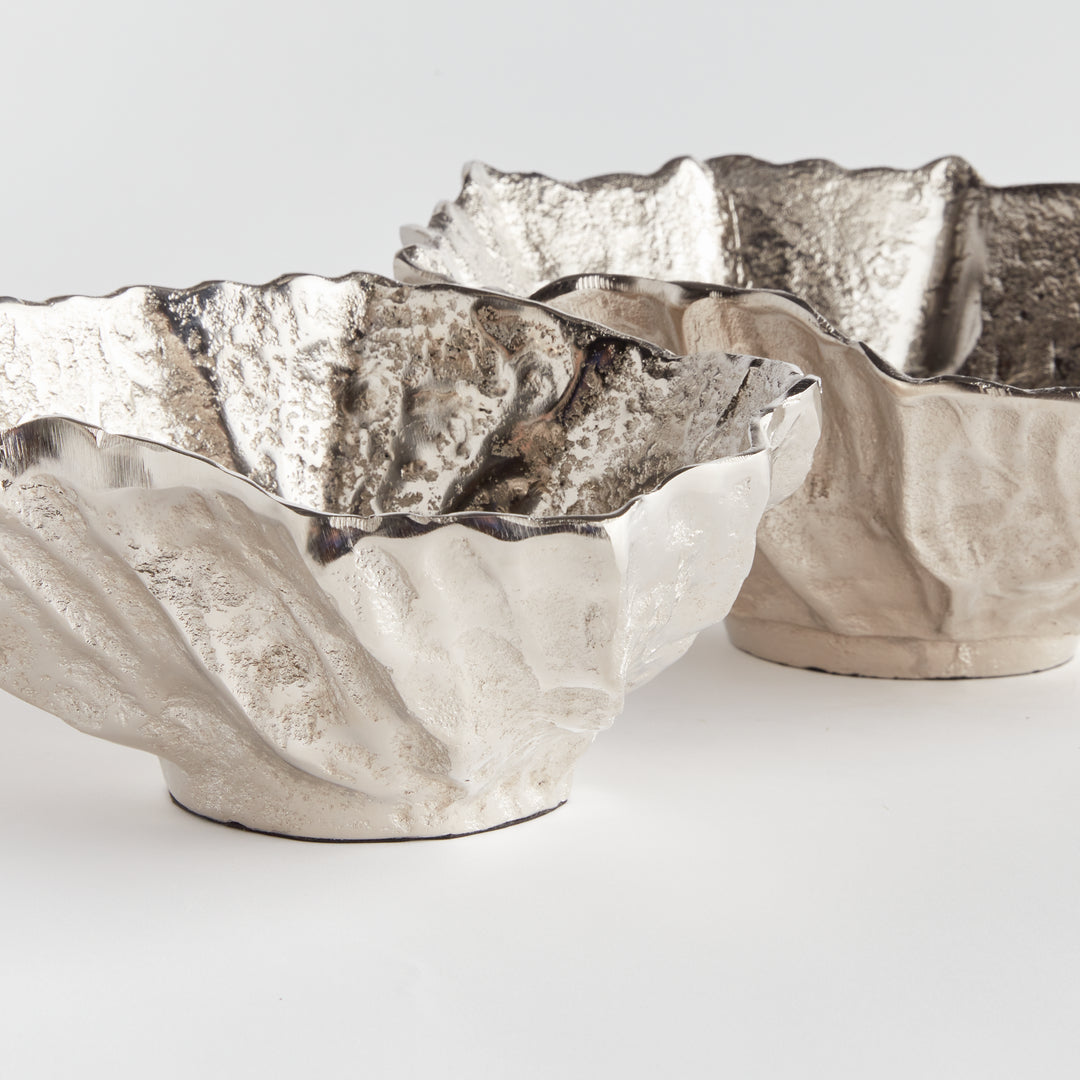 Ostra Decorative Bowls, Silver