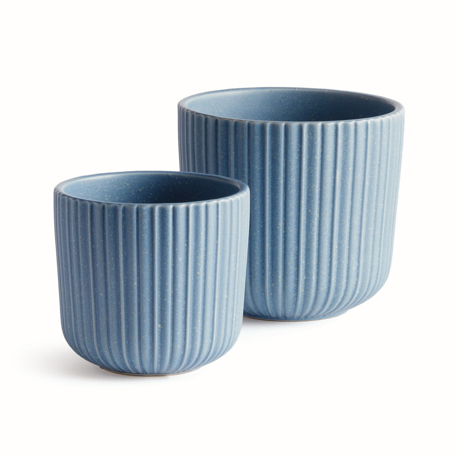 Tasha Pots, Blue