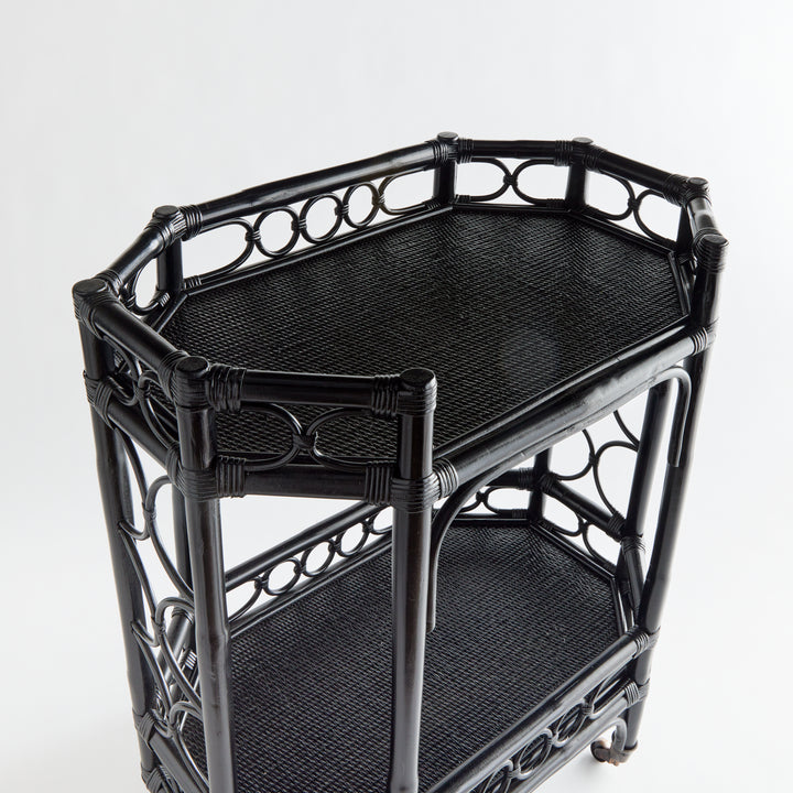 RAELYN BAR CART - Black