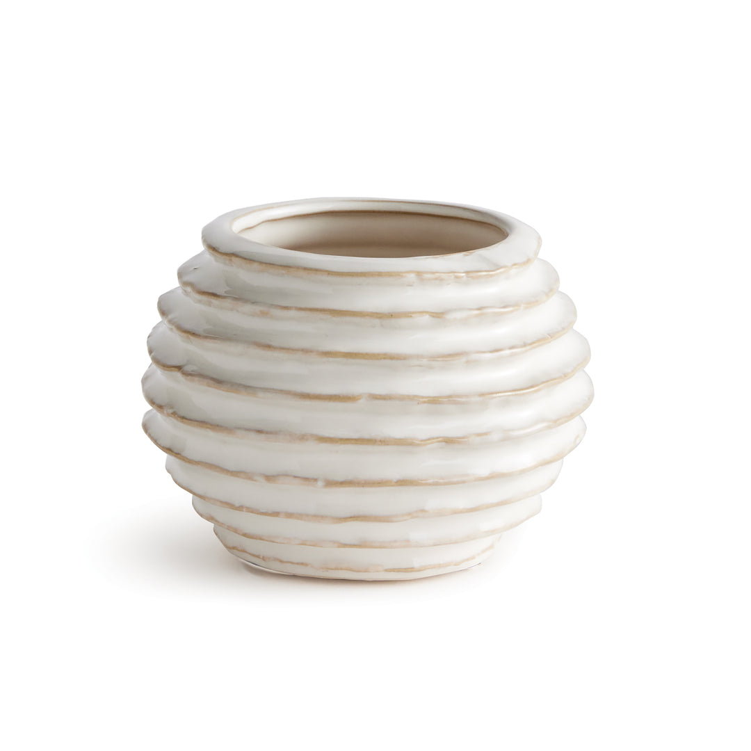 AVANI POT SMALL - White