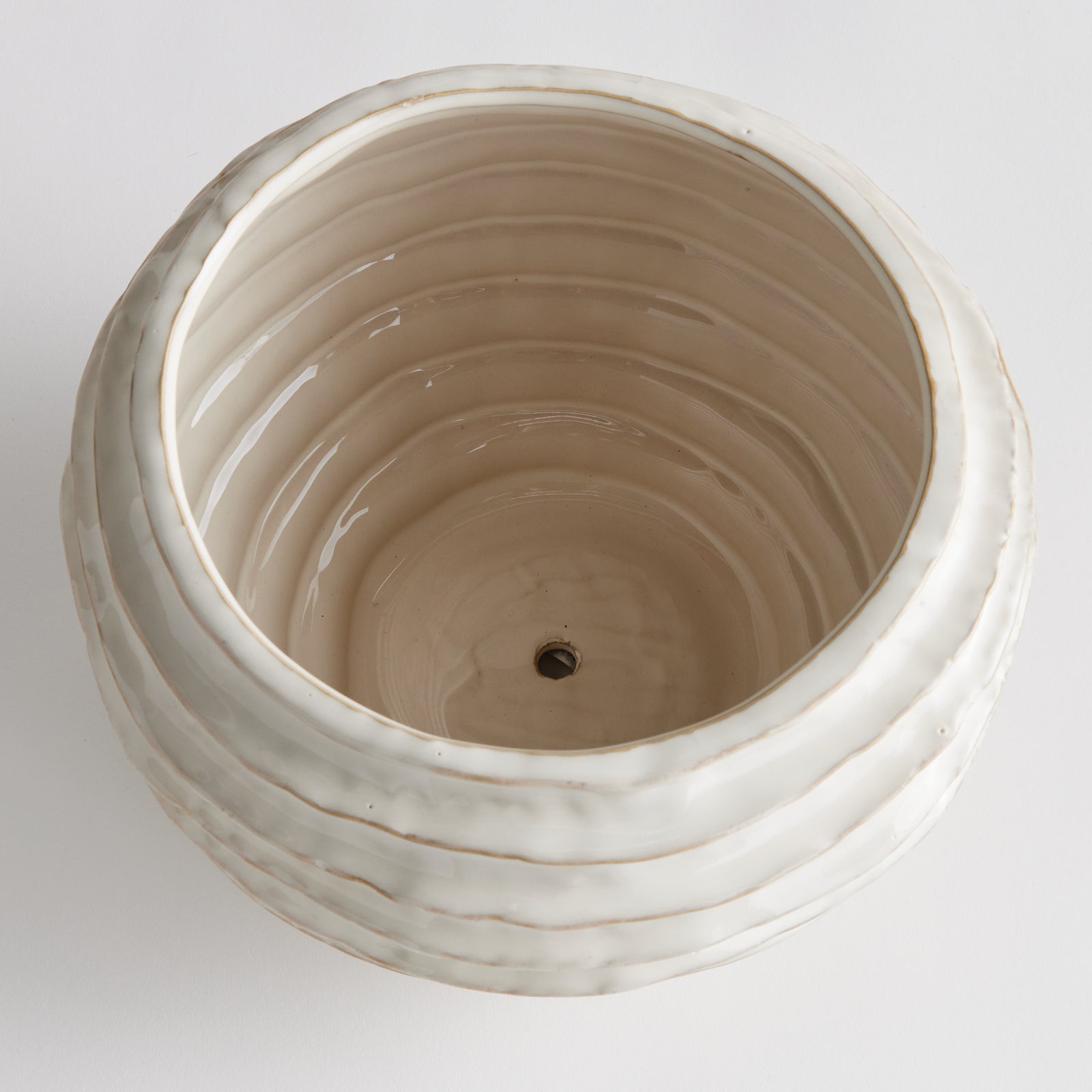 AVANI POT LARGE - White