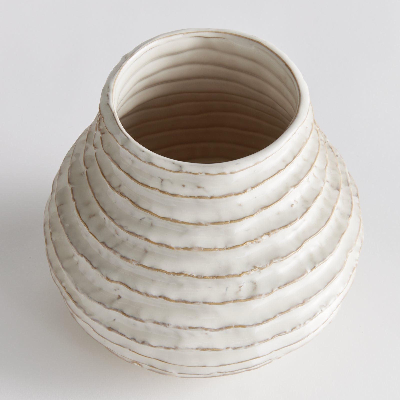 AVANI VASE SMALL - White