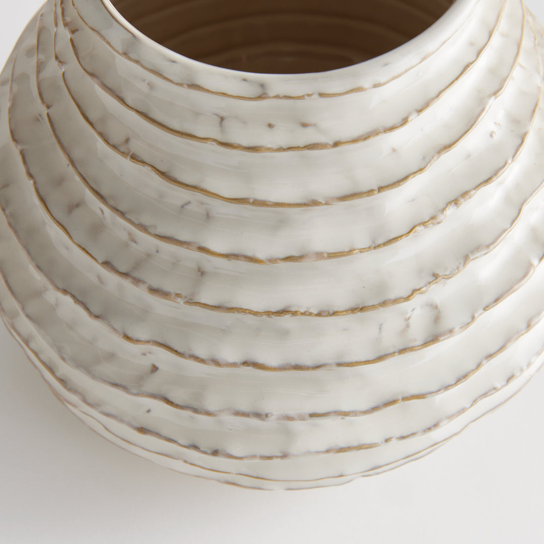 AVANI VASE SMALL - White