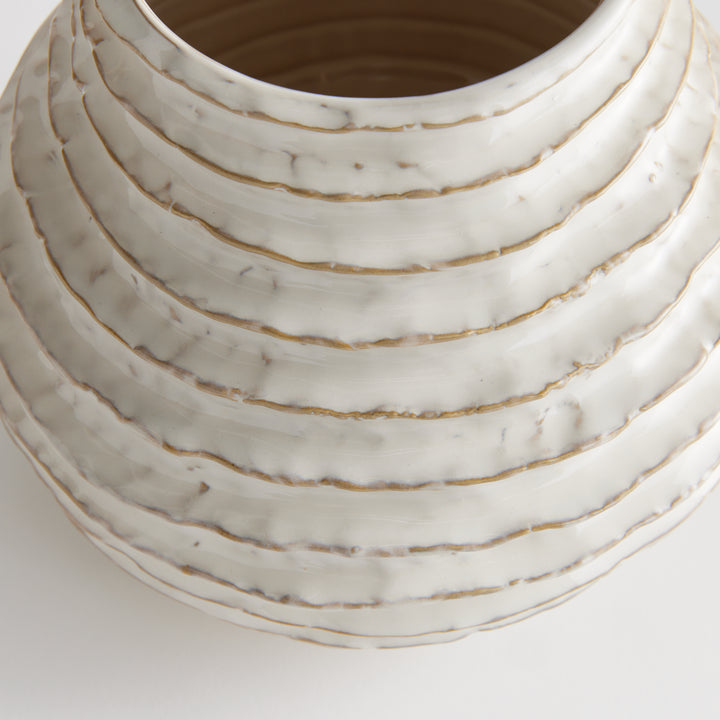 AVANI VASE SMALL - White