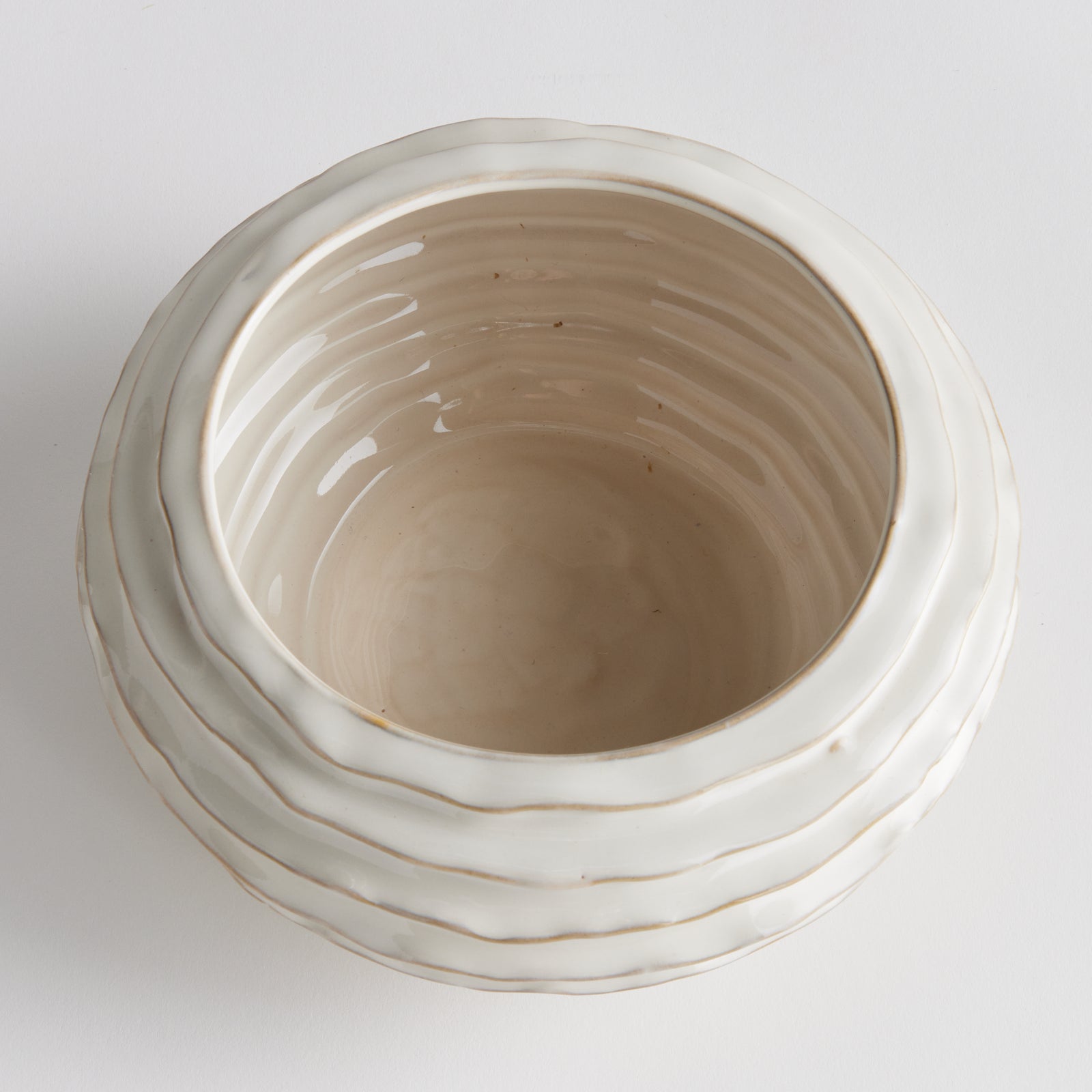 AVANI DECORATIVE BOWL - White