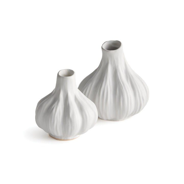 ALBURY BUD VASES, SET OF 2 - White