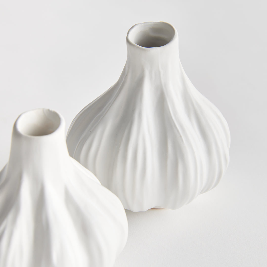 ALBURY BUD VASES, SET OF 2 - White
