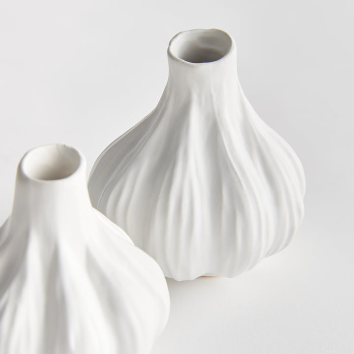ALBURY BUD VASES, SET OF 2 - White