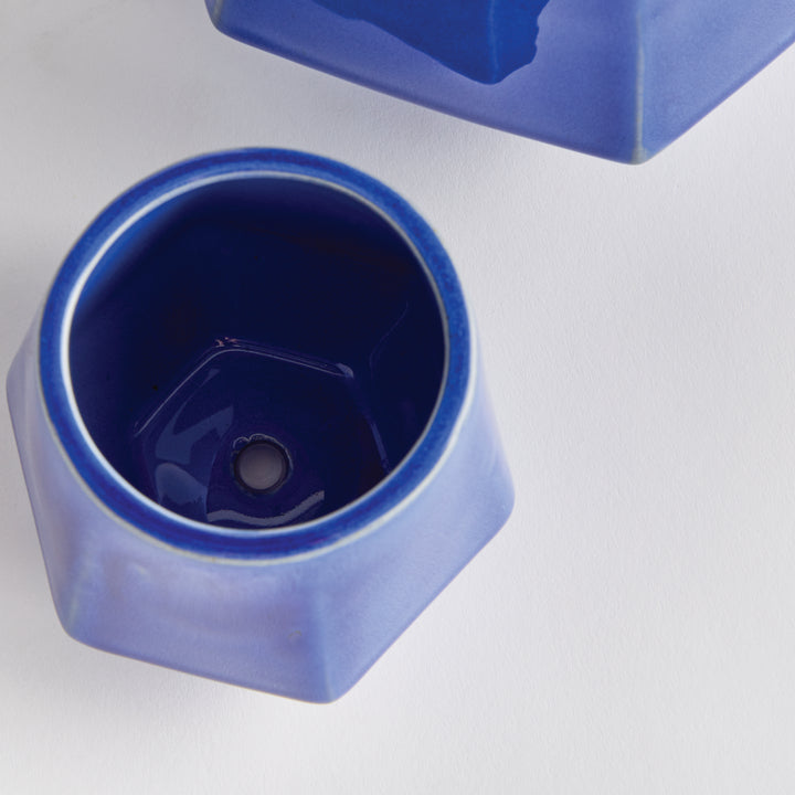 APEX POTS, SET OF 2 - Blue