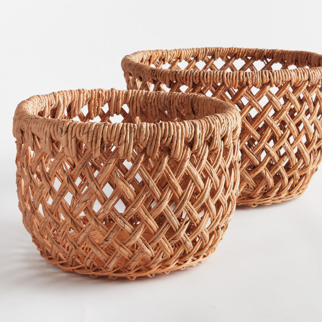 Emlyn Rattan Basket Set